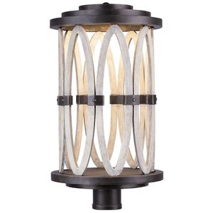 Belmont LED 24 inch Florence Gold Outdoor Post Mount