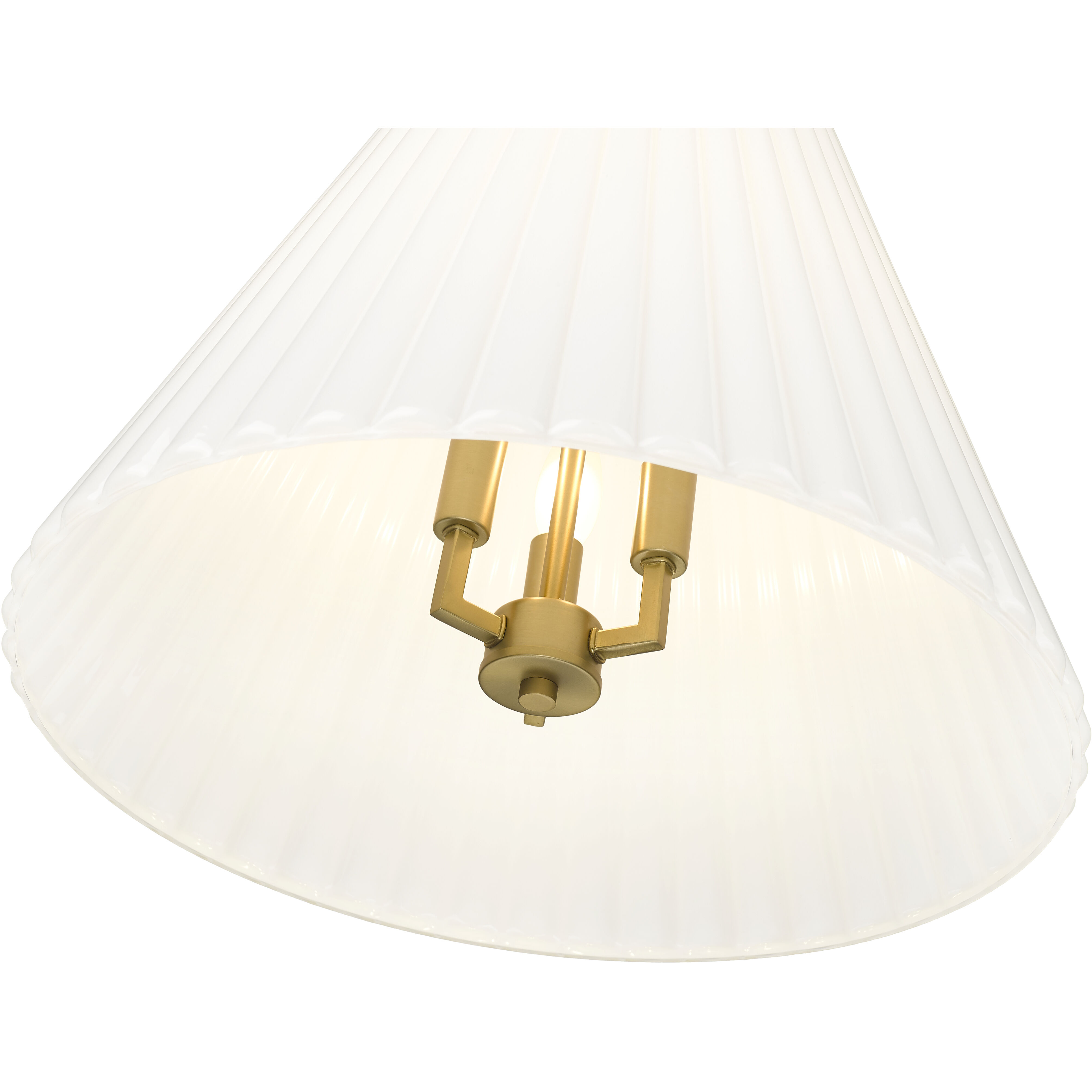 Alaric 3 Light 18 inch Modern Gold Pendant Ceiling Light