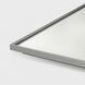Cadre 30 X 30 inch Brushed Nickel Backlit Wall Mirror