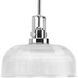 Archie 1 Light 10.5 inch Polished Chrome Pendant Ceiling Light