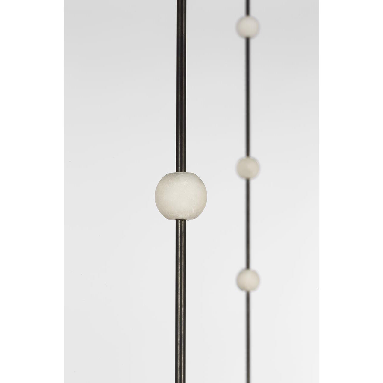 Anne-Marie Barton Marcell Linear Chandelier Ceiling Light in Bronze