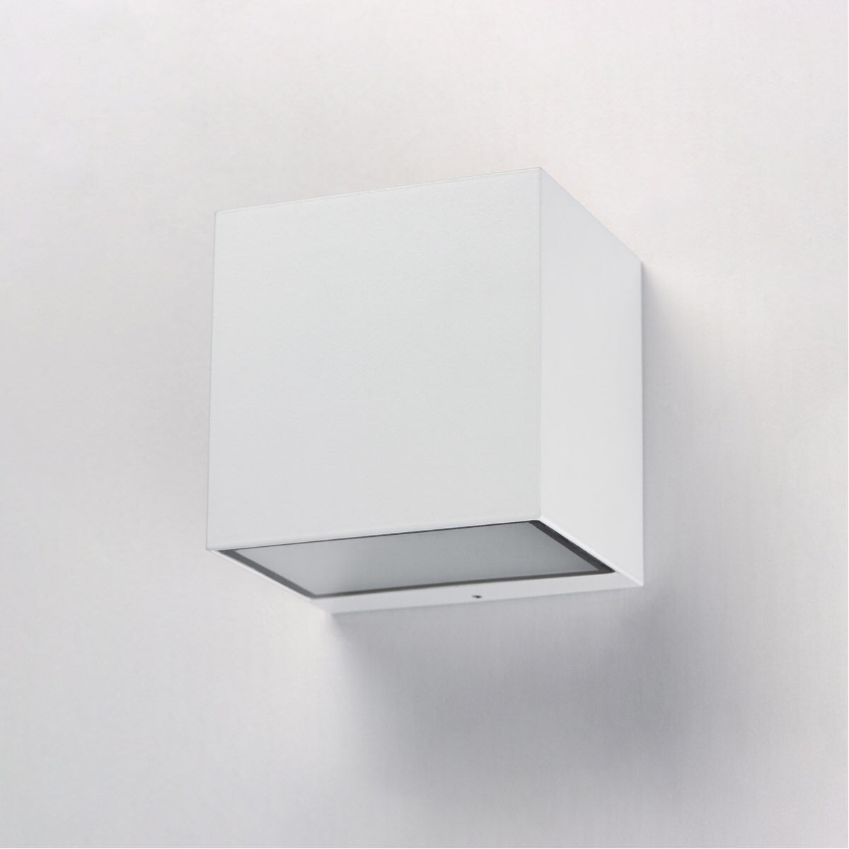 Blok LED 4.75 inch White Outdoor Wall Sconce