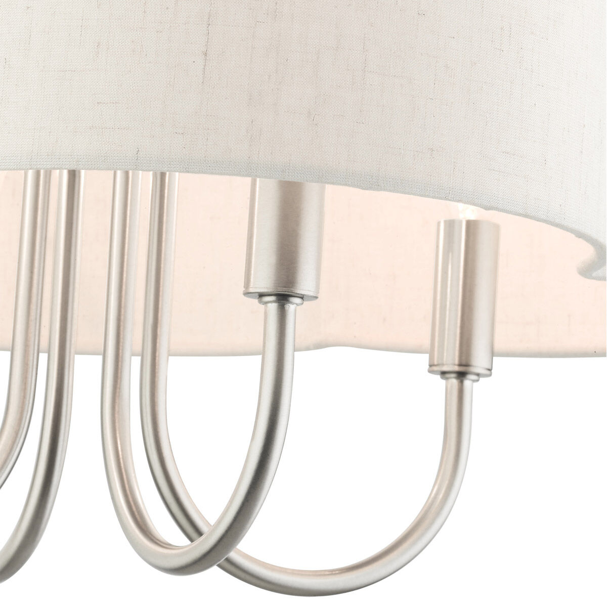 Solstice 4 Light 18 inch Brushed Nickel Chandelier Ceiling Light