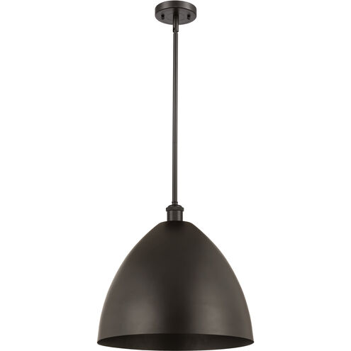 Ballston Dome LED 16 inch Oil Rubbed Bronze Pendant Ceiling Light