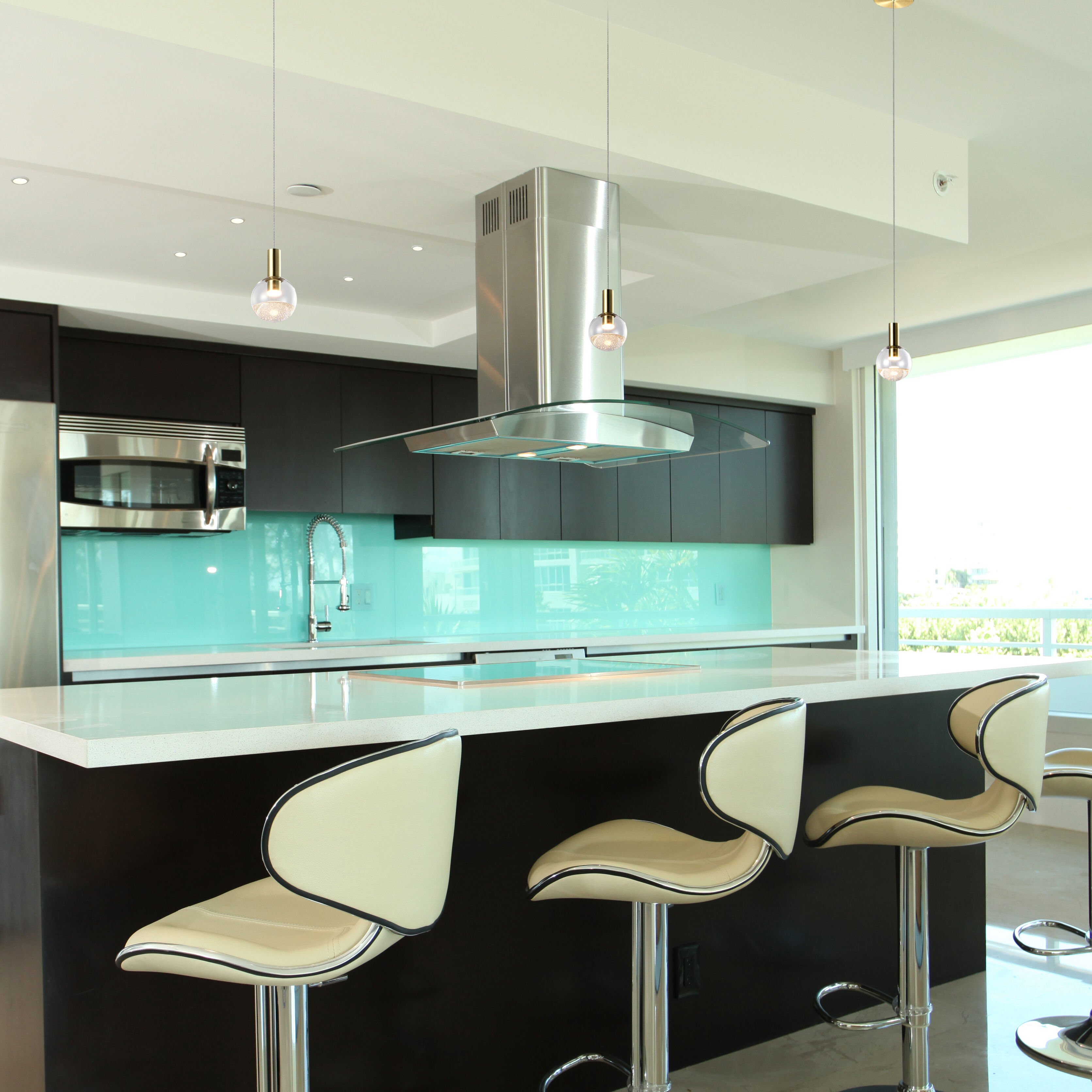 Artisan Collection/SIENNA Series 4.75 inch Brass Pendant Ceiling Light