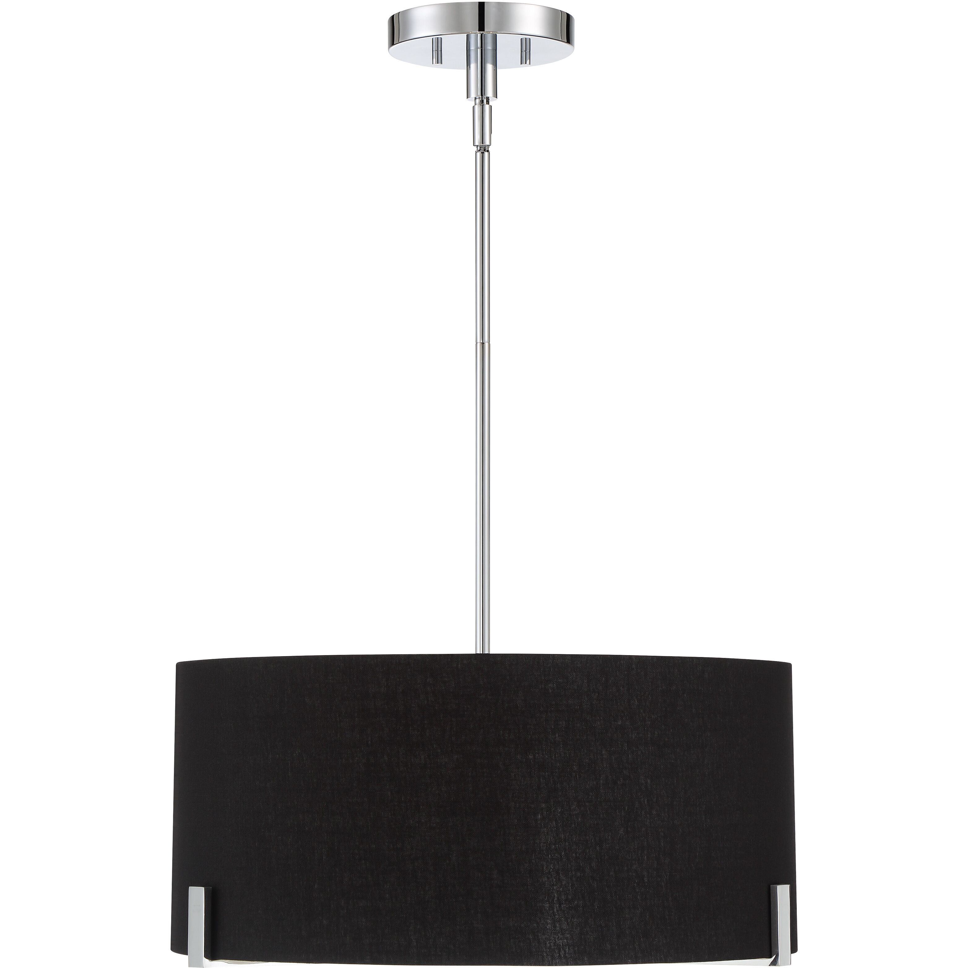 Westboro Boulevard 3 Light 20 inch Weathered Antique Brass Pendant Ceiling Light in Chrome