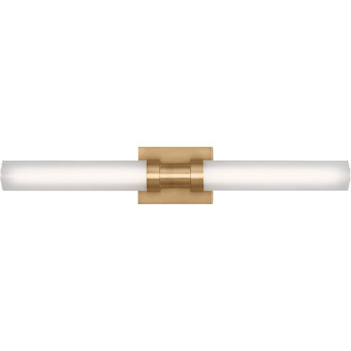 Kiel LED 4.75 inch Satin Brass Bath Vanity Wall Light