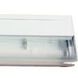 Fluorescent 120V Fluorescent 34 inch Gloss White Under Cabinet Lighting