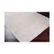 Basilica 36 X 26 inch Gray and Brown Area Rug, Viscose and Chenille