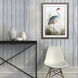 Blue Heron / Gray Heron Blue Framed Art, Propac