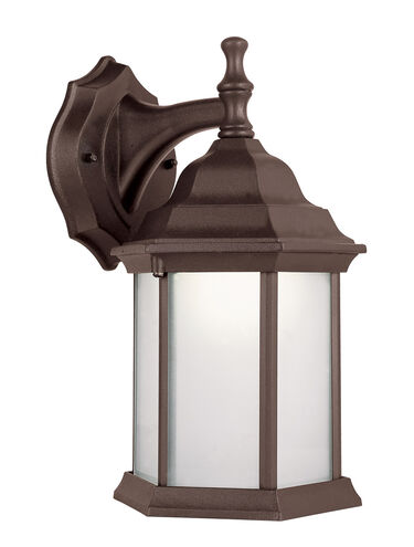Cumberland II 1 Light 13 inch Rust Outdoor Wall Lantern