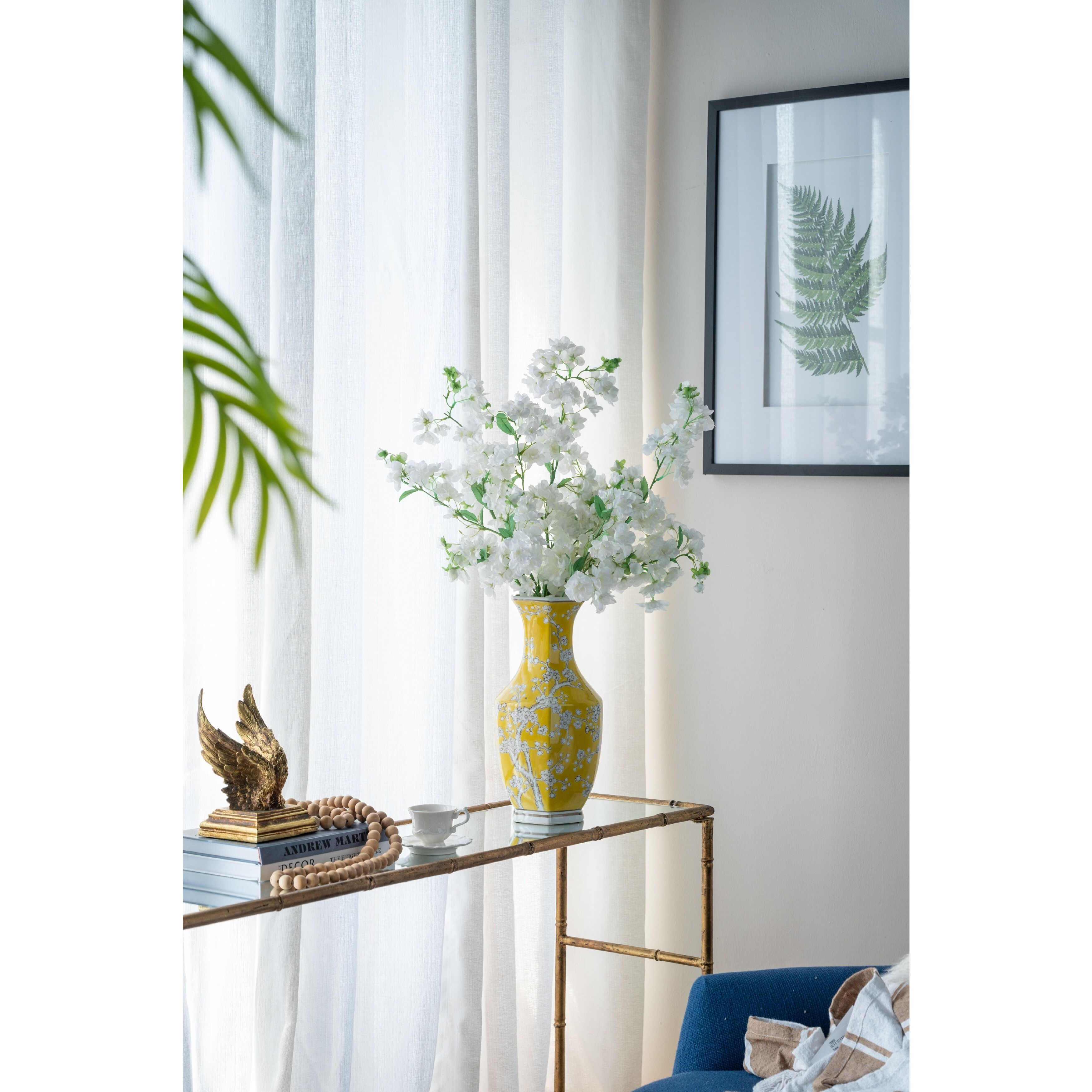 Plum 14.2 X 6.9 inch Vase