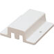 Signature 1 Light White Track Floating Canopy Ceiling Light