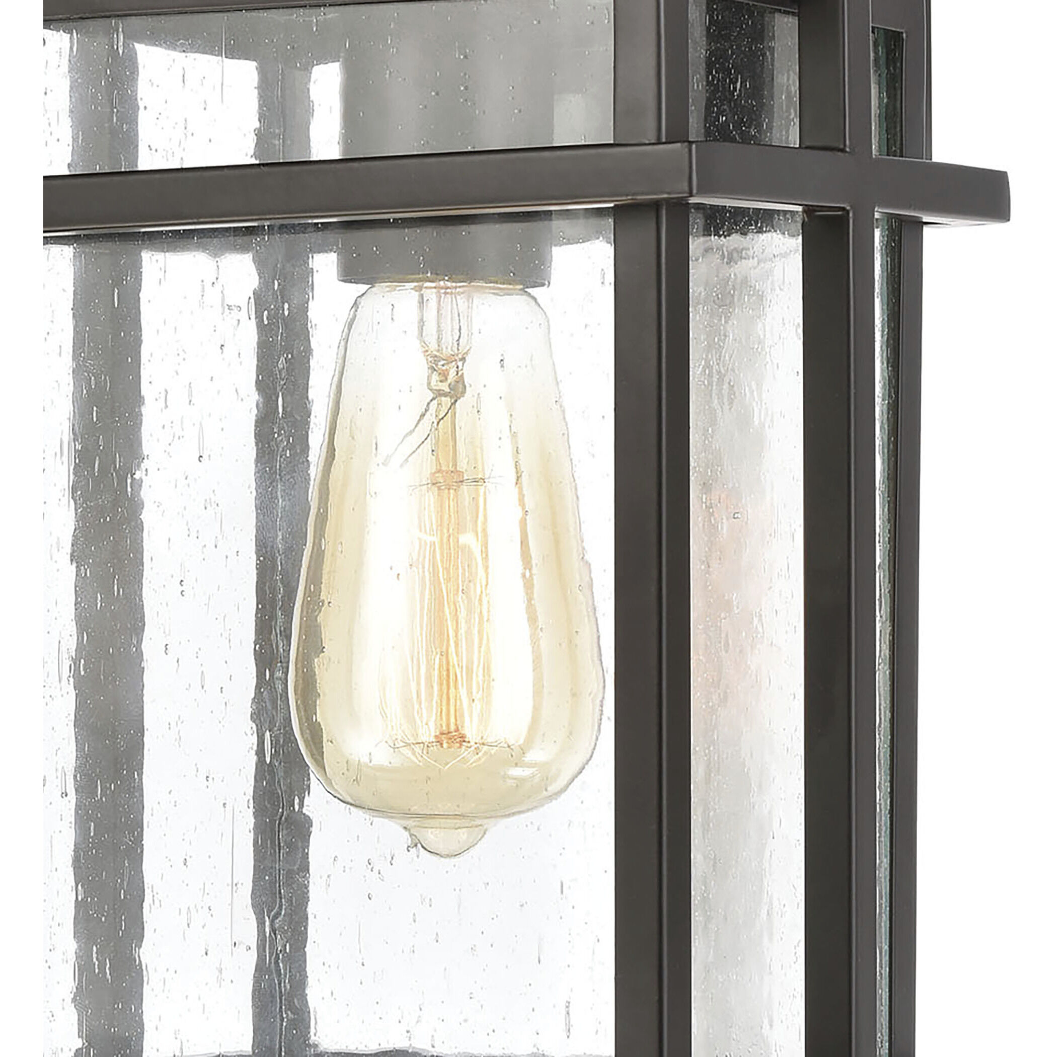 Breckenridge 1 Light 14 inch Matte Black Outdoor Sconce