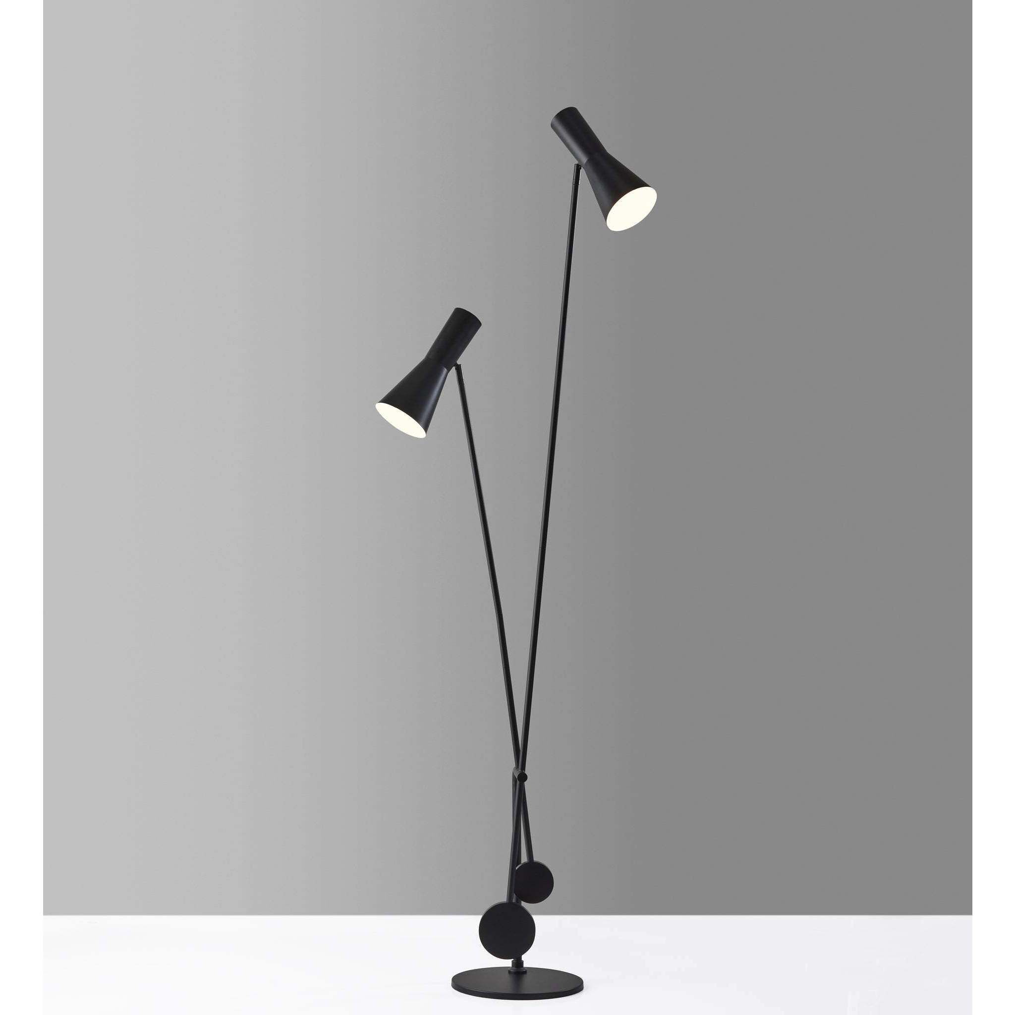 Bond 73 inch 40.00 watt Black Floor Lamp Portable Light, ADS360