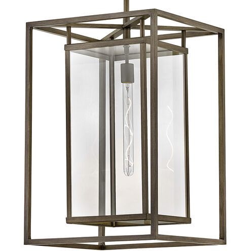 Estate Series Open Air Max LED 16.5 inch Burnished Bronze Outdoor Pendant Lantern