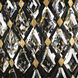 Windsor 21 Light 40 inch Carbon Black/Havana Gold Chandelier Ceiling Light