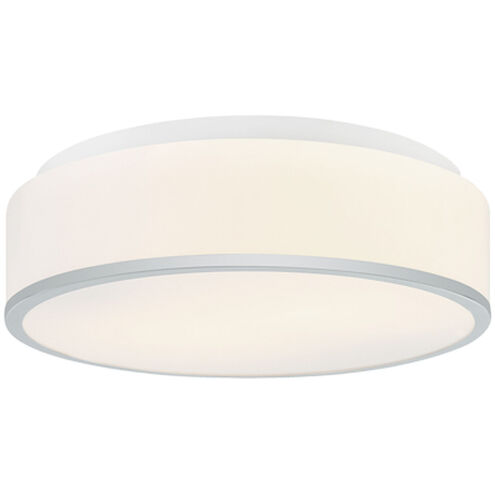 Echo LED 13 inch Chrome Flush Mount Ceiling Light