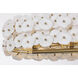 Coastlyn 6 Light 47.25 inch Legacy Brass Linear Chandelier Ceiling Light