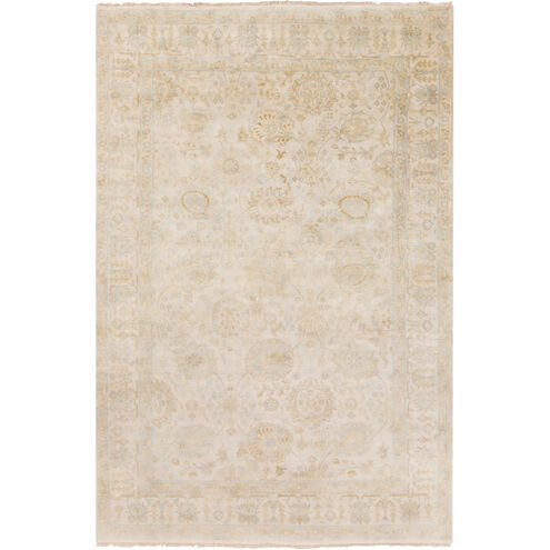 Victoria 102 X 66 inch Khaki, Tan, Light Gray, Butter Rug