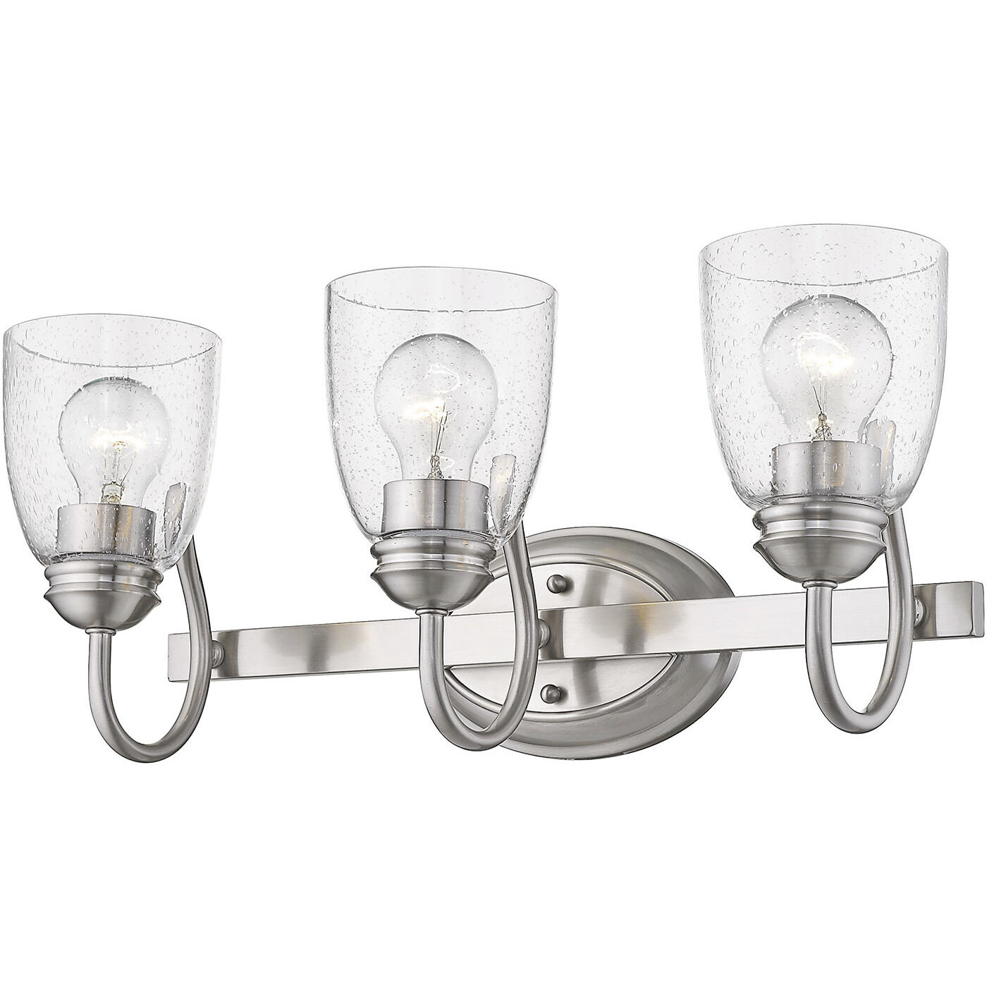 Parrish Vanity Wall Light in Pewter