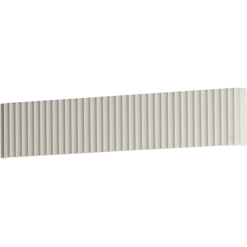 Delphi LED 30 inch Chaulk White Bath Vanity Wall Light