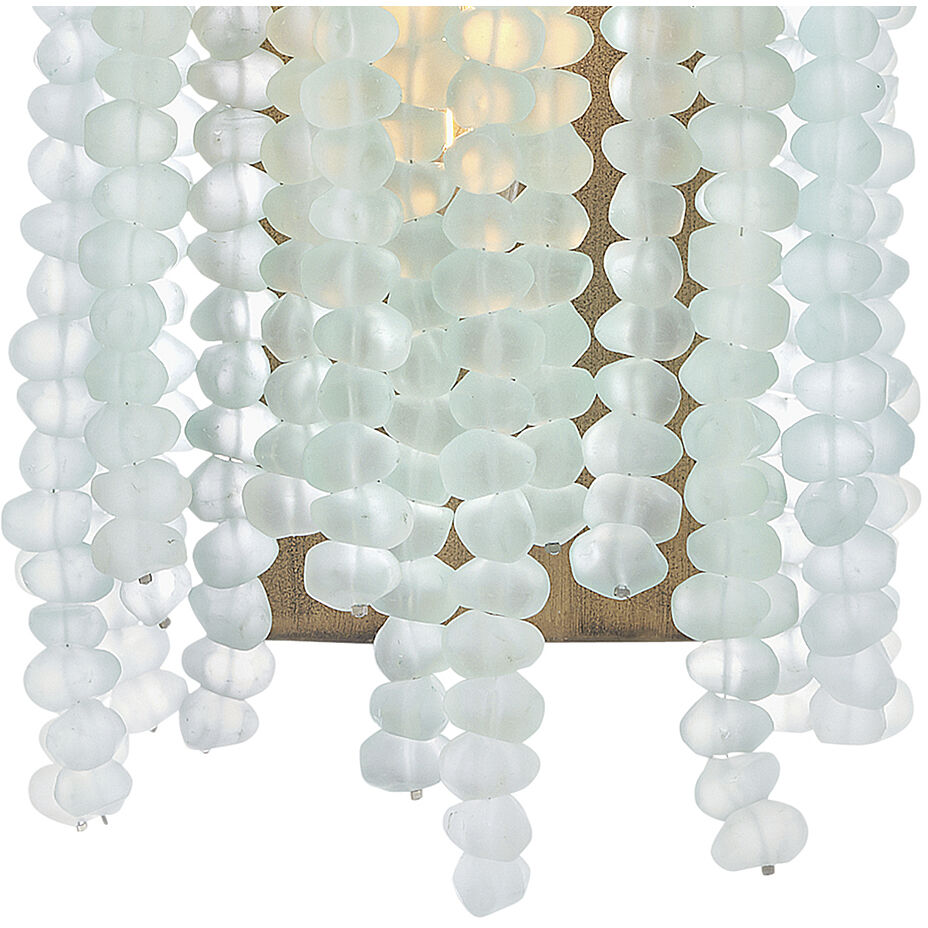 Dune LED 8 inch Burnished Gold Sconce Wall Light