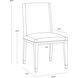 Kalla Milliken Cognac Dining Chair, Set Of 2