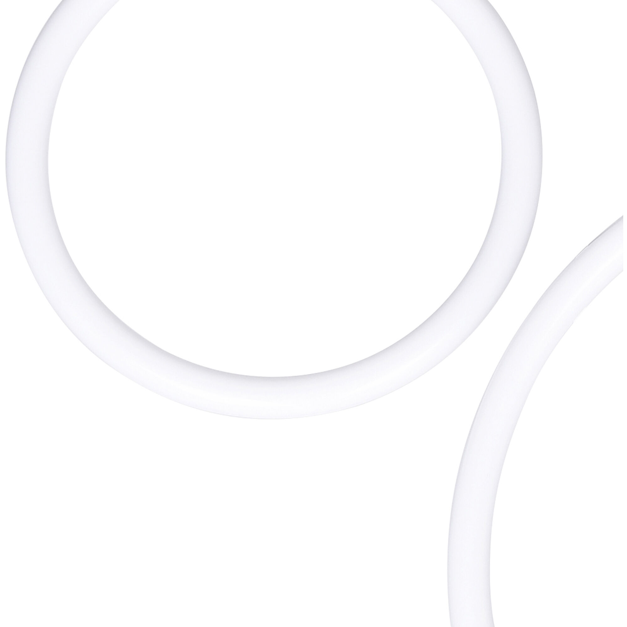 Hoops LED 5 inch Satin Gold Chandelier Ceiling Light