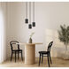 Pilson LED 4.5 inch Matte Black Pendant Ceiling Light