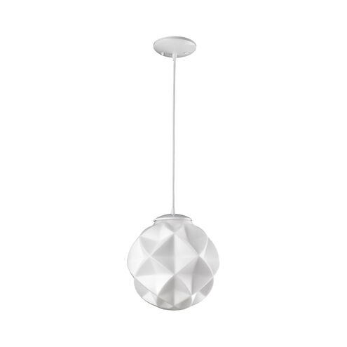 Nova 1 Light 10 inch White Mini Pendant Ceiling Light