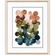 Geometrics Collection Angled Profile Champagne Gold Framed Art