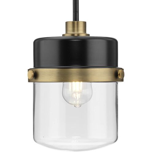 Beckner 1 Light 8 inch Matte Black Pendant Ceiling Light