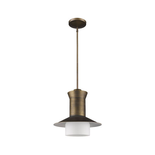Greta 1 Light 16 inch Raw Brass Pendant Ceiling Light