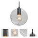 Maestro 8 1 Light Black Cord Pendant Ceiling Light
