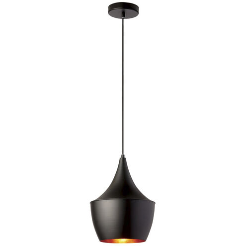 Helsinki LED 9 inch Black Pendant Ceiling Light