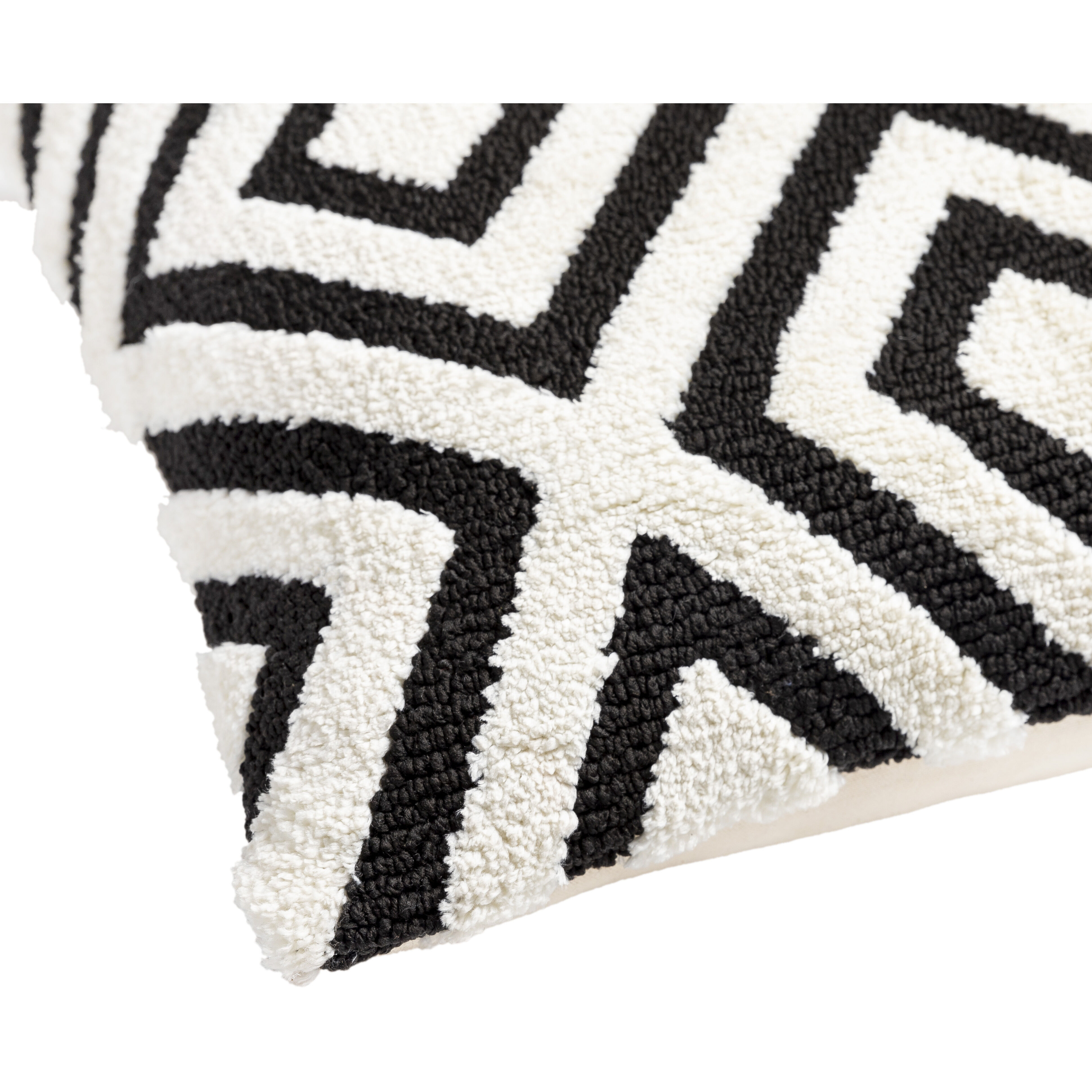 Sheldon 20 inch Black Pillow Cover in 20 x 20, Square