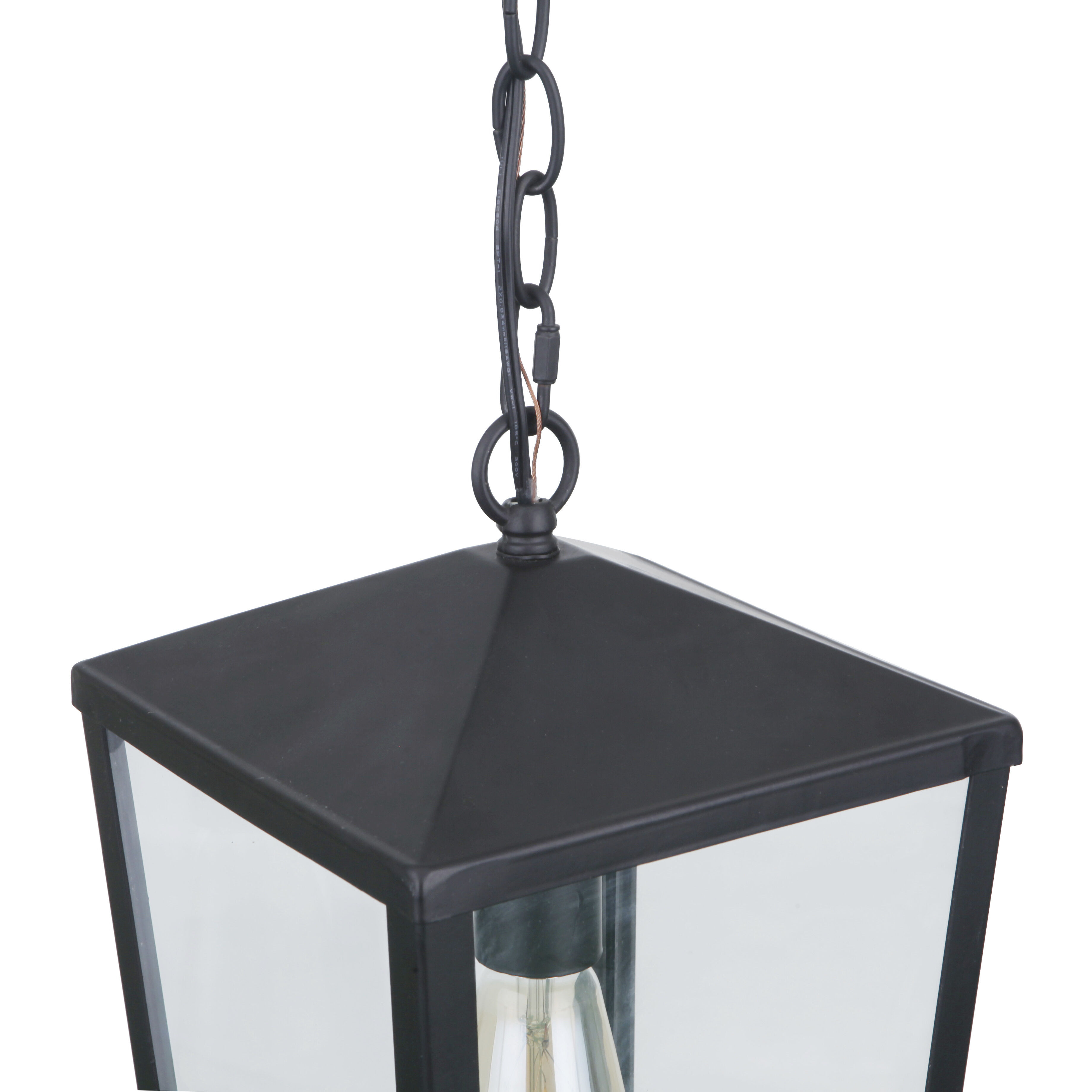 Olsen 1 Light 8 inch Midnight Outdoor Pendant