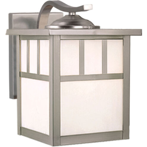 Mission LED 9.5 inch Stainless Steel Outdoor Wall