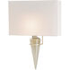 Larsen 1 Light 13 inch Polished Nickel ADA Wall Sconce Wall Light