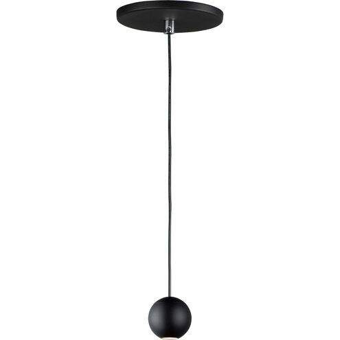 Micro LED 2 inch Black Mini Pendant Ceiling Light