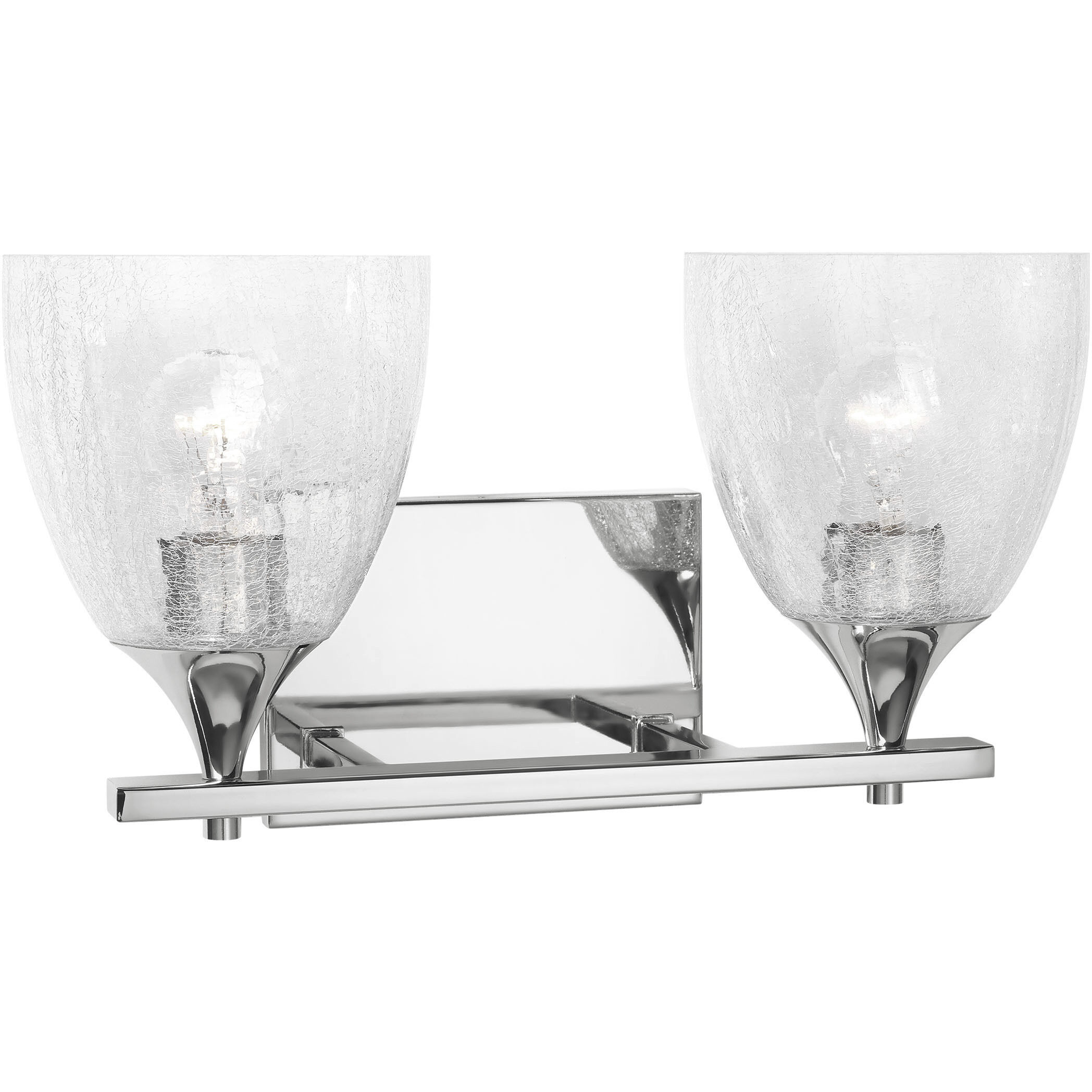 Drew & Jonathan Toffino 2 Light 16 inch Chrome Vanity Light Wall Light