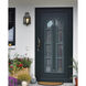 American Heritage 1 Light 16.5 inch Bronze with Clear Outdoor Wall Sconce