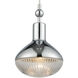 Ravette 1 Light 6 inch Polished Chrome with Clear Mini Pendant Ceiling Light