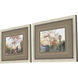 Landscapes Green and Beige and Brown and Orange Framed Art