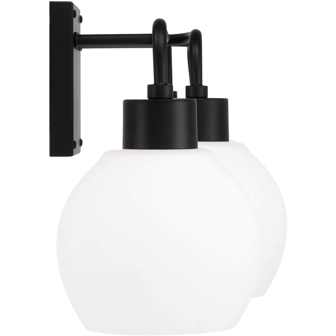 Tanner 4 Light 34 inch Matte Black Vanity Light Wall Light