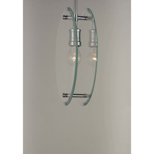 Looking Glass 1 Light 4 inch Polished Chrome Single Pendant Ceiling Light