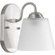 Arden 1 Light 5.88 inch Brushed Nickel Bath Vanity Wall Light