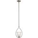 Conway 1 Light 8 inch Brushed Nickel Mini Pendant Ceiling Light