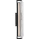 Drew & Jonathan Briggs 1 Light 21 inch Textured Black Outdoor Wall Sconce